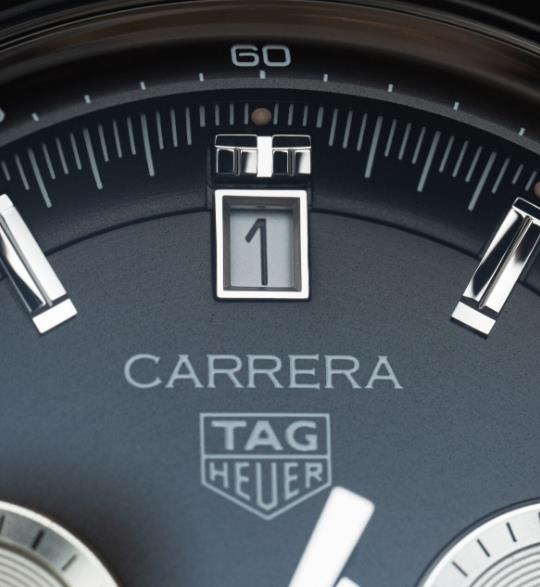 泰格豪雅卡莱拉计时码表 39 毫米“玻璃盒”腕表（图4）